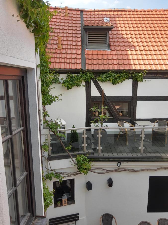 Hotel Weisses Ross Elsterwerda Kültér fotó